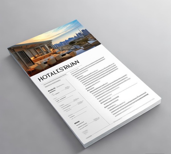 酒店管理与餐饮管理行业的专业简历